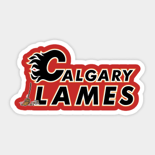 Calgary (Swept) Lames Sticker